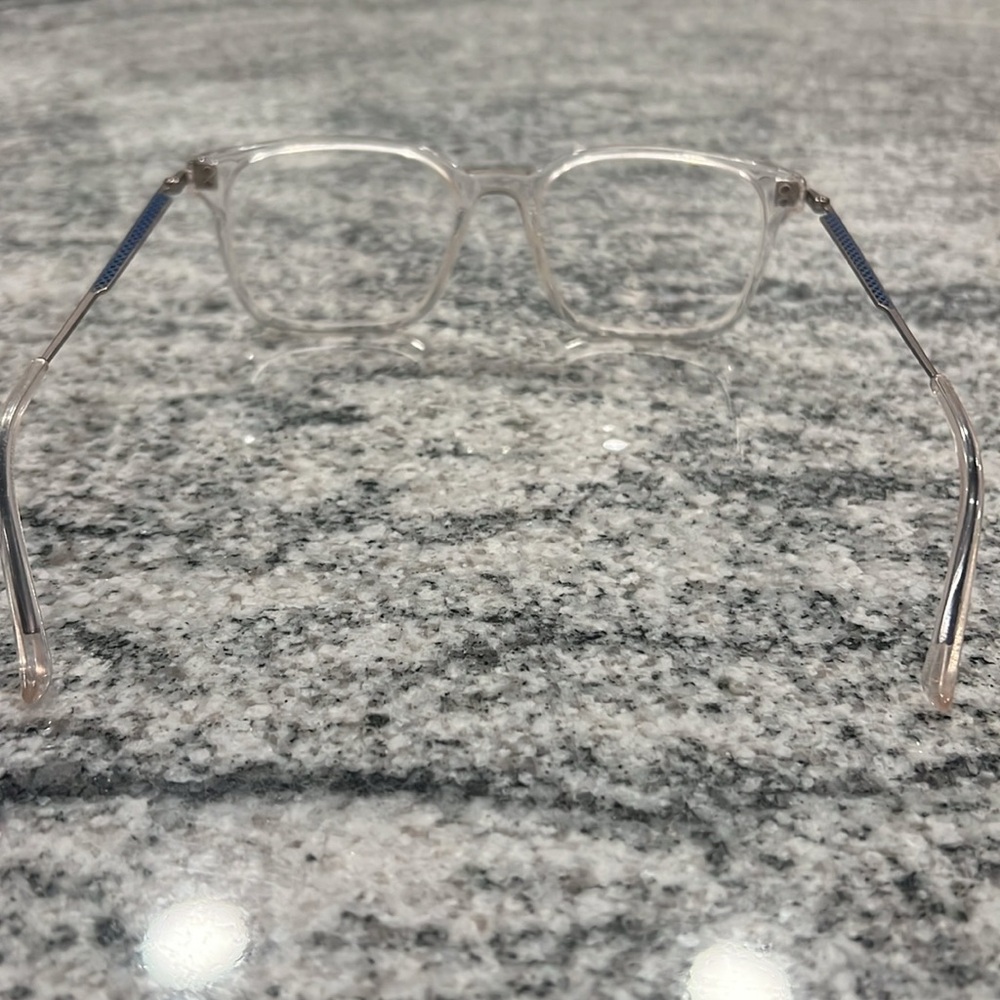 Clear Framed Distance Glasses - Picture 2 of 4
